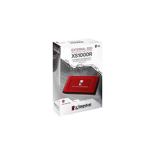 Kingston 2000GB Portable SSD XS1000 RED