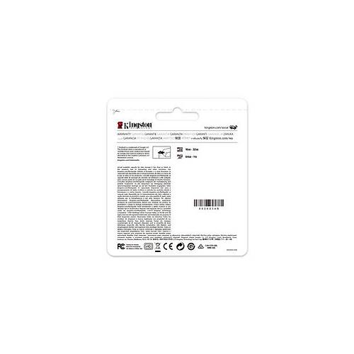 Kingston 128GB microSDXC Canvas Select Plus 100R A1 C10 Card + Adapter