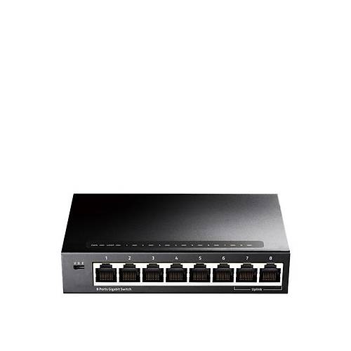 CUDY 8-Port Gigabit Metal Switch