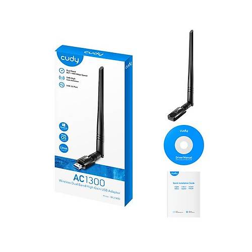 CUDY AC1300 WF Adaptor USB 3.0