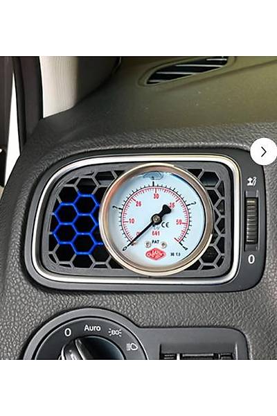 Polo 6r - 6c / Havaland�rma Izgara G�sterge Podu Mavi 52mm