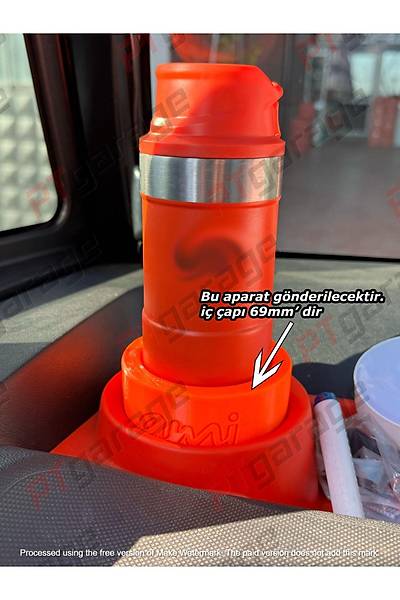 Citroen Ami Bardak Tutucu Aparat 69mm uyumlu