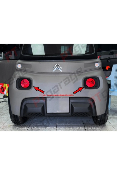 Citroen Ami Far �er�evesi 2 adet (sa� ve sol)