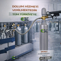 Sifonlu CO2 Gaz� Dolum Hizmeti