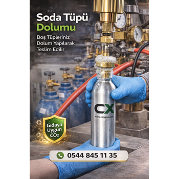 Soda Tupu Dolumu � CO2 Gaz Dolum Hizmeti Soda Makinesi Gaz Dolumu