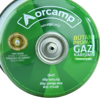 Orcamp Gaz Kartu�u (t�p) 450 Gr (kts-450)