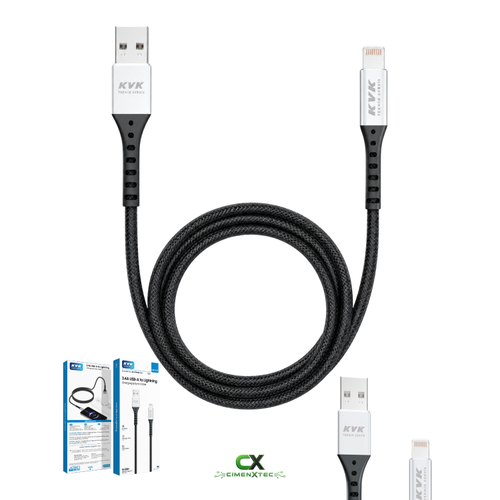USB-A to Lightning 3.4A �rg�l� �arj ve Data Kablosu � 1 Metre