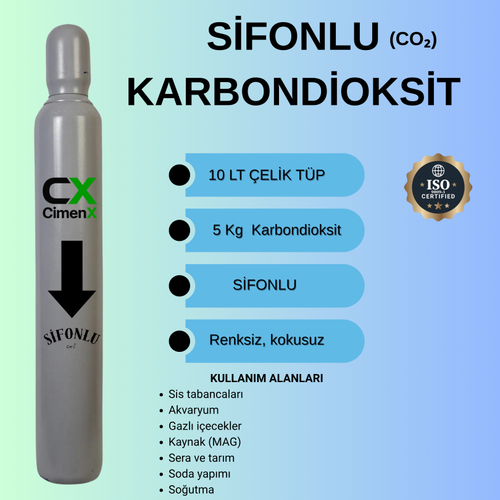 Sifonlu Co2 �elik T�p