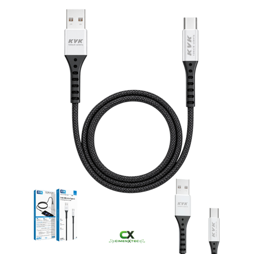 Has�r �arj ve Data Kablosu � 1 Metre - USB-A to Type-C 3.4A