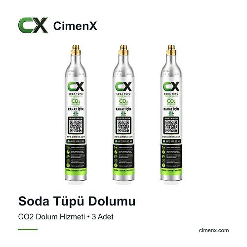 3 Adet Soda T�p� Dolumu
