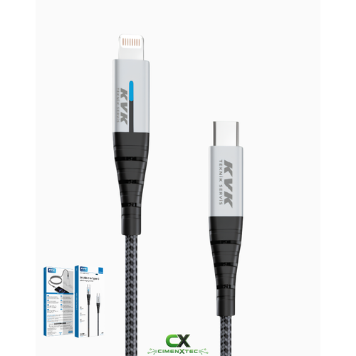 I��kl� Has�r �arj ve Data Kablosu � 2 Metre USB-C to Lightning 3A 27W