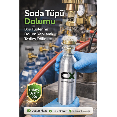 Soda Tupu Dolumu � CO2 Gaz Dolum Hizmeti Soda Makinesi Gaz Dolumu