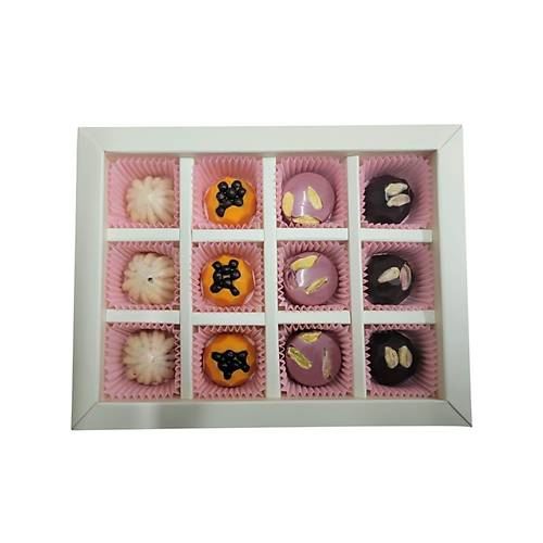 mini boy gurme serisi 12 li �ikolata kutusu 120g e