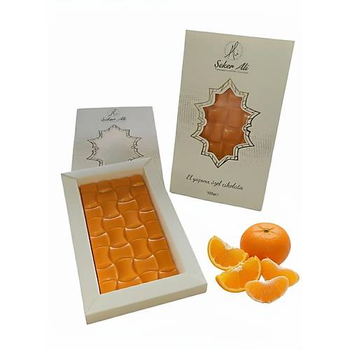 Portakall� bel�ika �ikolatas� tablet 100g e