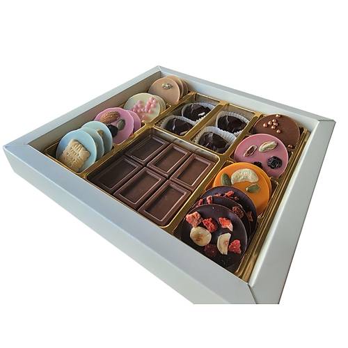 El yap�m� gurme �ikolata kutusu 300g e