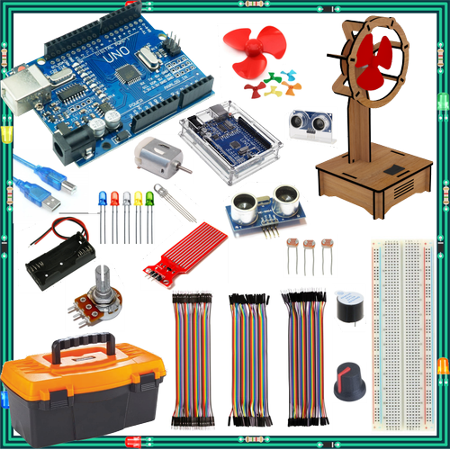 Arduino ile Uyumlu Ba�lang�� Seti UNO R3 ( CH340 ) Okul 42 Par�a 170 Adet