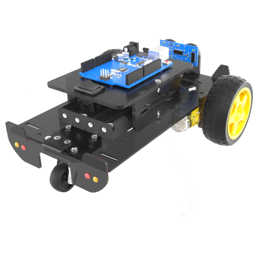 2WD Turbo Black Araba V3. ( Arduino ile Uyumlu )