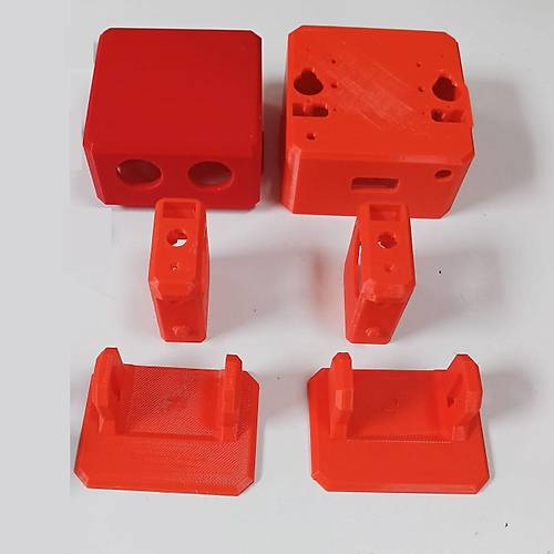 Arduino ile Uyumlu  Otto Robot 3D Bask� G�vde Par�alar� - Tam Set Plastik Kit