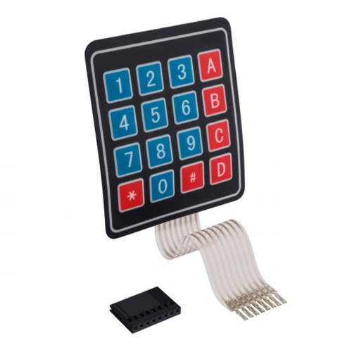 Arduino ile Uyumlu PIC ARM 4x4 membran Keypad Tu� Tak�m�