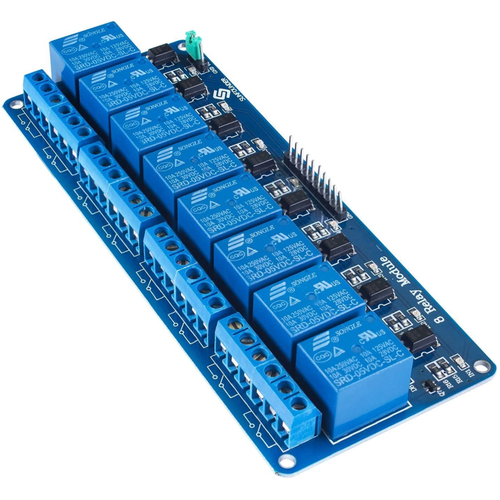 8 Kanal R�le Mod�l� 12V