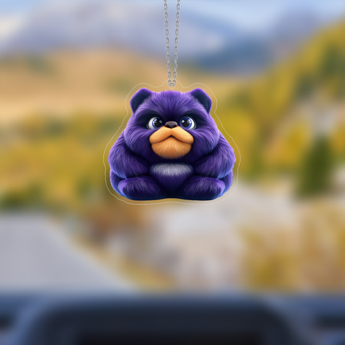 Araba Ayna S�s�, Araba S�s�, �anta Aksesuar� - Pofuduk - Pleksi Malzeme, UV Bask�l� - 021