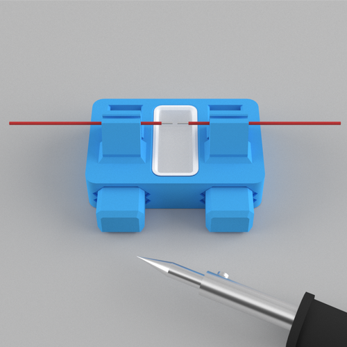 Mini Pratik Lehimleme Stand� - Mavi Renk