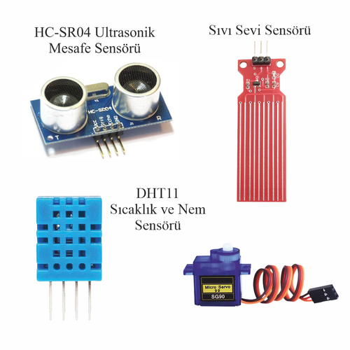 Arduino ile Uyumlu Kodlama Ba�lang�� Seviye 25 Par�a 86 Adet