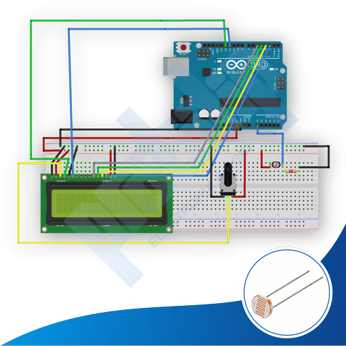 Arduino ile Uyumlu Ldr I��k �iddetini �l�me Full Projesi - Demonte ( No:9 )