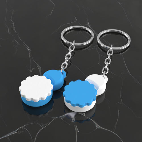 Ta��nabilir G�nl�k �la� Kutusu 2 Adet, Anahtarl�k Dahil