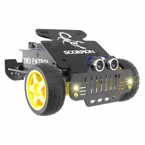 2WD Patrol Scorpion Araba - Arduino