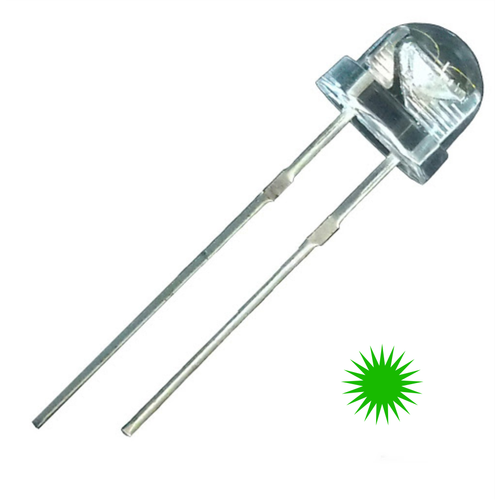 Mantar Led 4.8mm ( Ye�il ) 5 Adet