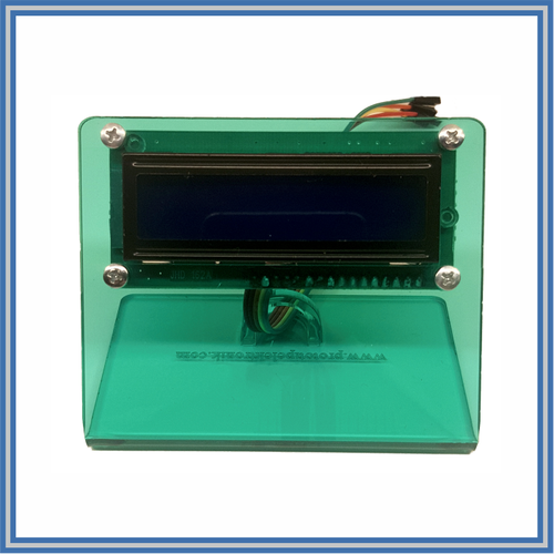 LCD Ekran Aparat� 2x16 Pleksi Kesim ( Arduino ile Uyumlu )