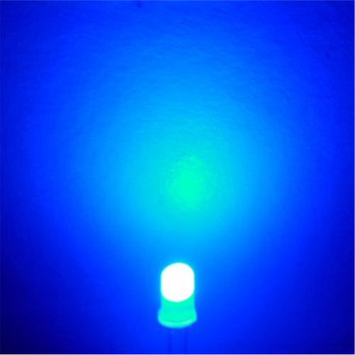 5mm Mat ( Diffused ) Mavi Led 50 Adet