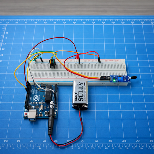 Arduino ile Uyumlu Yang�n Alarm Projesi (Monte Edilmi�, Kurulu, Haz�r Proje)