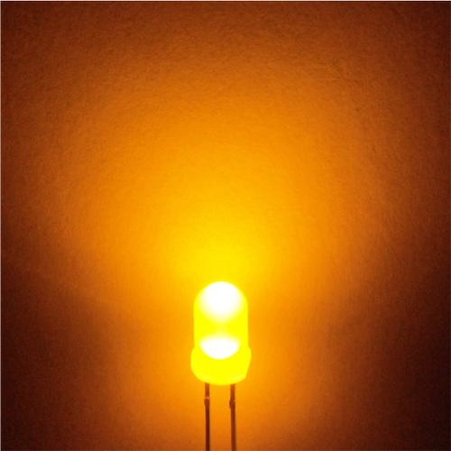 5mm Mat ( Diffused ) Sar� Led 50 Adet