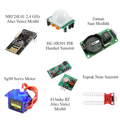 Arduino ile Uyumlu Set �leri D�zey UNO R3 bol �e�it sens�r ve modul ( CH340 ) Toplam: 344 Par�a