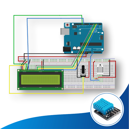 Arduino ile Uyumlu S�cakl�k ve Nem �l��m� Full Projesi - Demonte ( No:2 )
