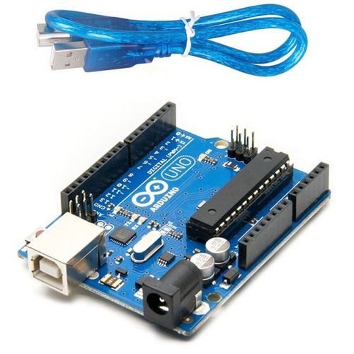 Uno R3 ( DIP Model ) USB Kablo Dahil (Arduino Uyumlu)