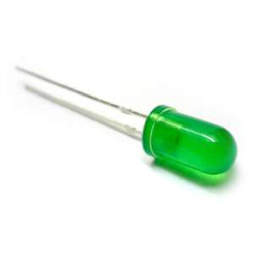 5mm Mat ( Diffused ) Ye�il Led 5 Adet