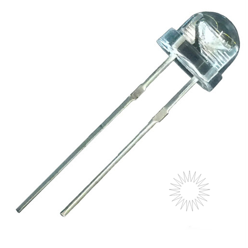 Mantar Led 4.8mm ( Beyaz ) 5 Adet