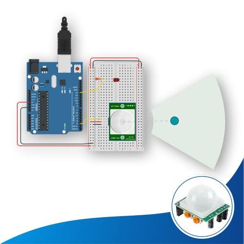 Arduino ile Uyumlu PIR Sens�r Hareket Alg�lama Full Projesi - Demonte ( No:5 )