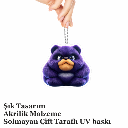 Araba Ayna S�s�, Araba S�s�, �anta Aksesuar� - Pofuduk - Pleksi Malzeme, UV Bask�l� - 021