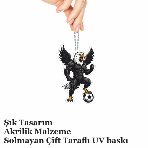 Araba Ayna S�s�, Araba S�s�, �anta Aksesuar� - Kartal - Pleksi Malzeme, UV Bask�l� - 044