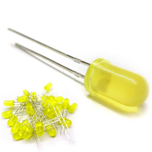 5mm Mat ( Diffused ) Sar� Led 10 Adet