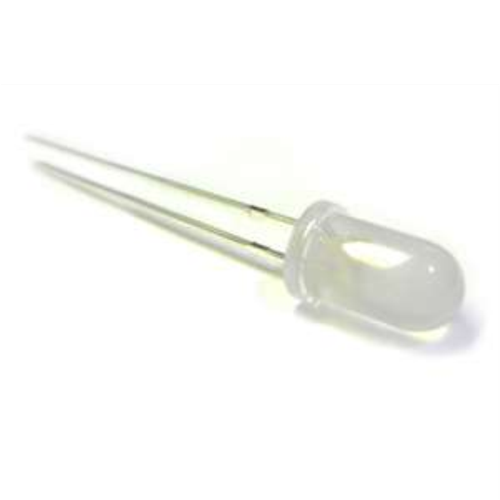 5mm Mat ( Diffused ) Beyaz Led 5 Adet