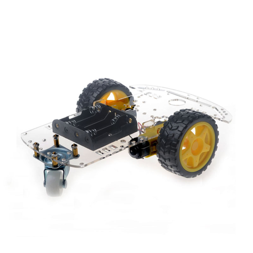 Arduino ile Uyumlu 2WD Robot Araba Platform - 2wd Smart Car