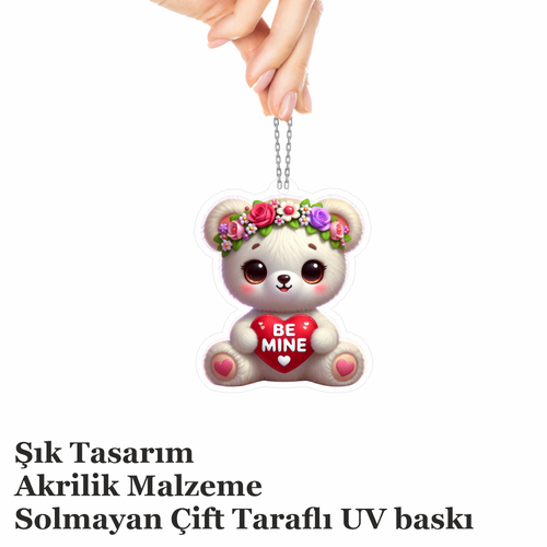 Araba Ayna S�s�, Araba S�s�, �anta Aksesuar� - Benim Ol - Pleksi Malzeme, UV Bask�l� - 017