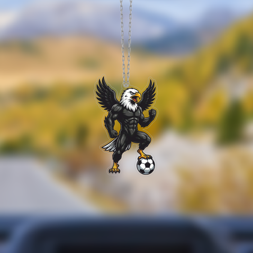 Araba Ayna S�s�, Araba S�s�, �anta Aksesuar� - Kartal - Pleksi Malzeme, UV Bask�l� - 044