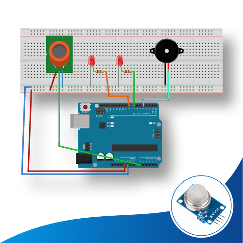Arduino ile Uyumlu MQ2 B�tan ve Duman Sens�r� Full Projesi - Demonde ( No:3 )