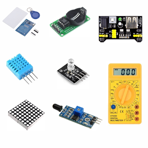 Arduino ile Uyumlu S�per Full Profesyonel Set 138 Par�a 375 Adet